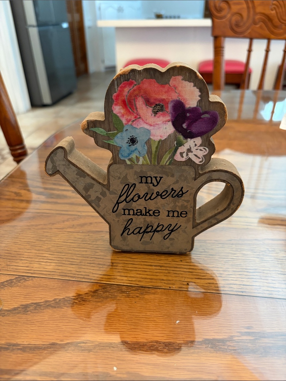 The Spring Shop My Flowers Make Me Happy Wall Decor Hobby Lobby PreOwned